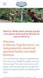 Mobile Screenshot of bikramyogabrewster.com